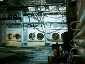 Cyberpunk Apartment Block