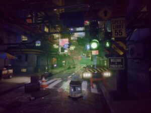 Cyberpunk Cyber City