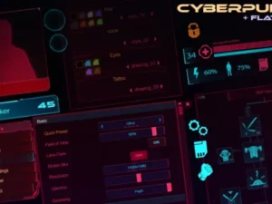 Cyberpunk RPG UI
