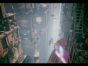 Cyberpunk Transformer City