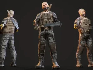 Cyborg Mercenary