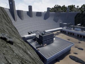 Dam Environment Scene