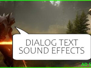 Dialog Text Sound Effects