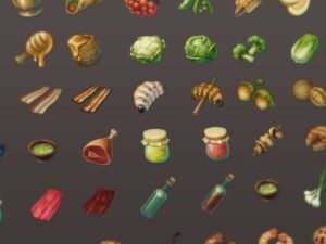 Fantasy RPG Food Icons