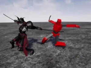 Female TwinKatana