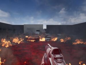 Flamethrower With Flame Propagation