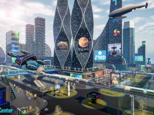 FUTURISTIC CITY ISLANDS