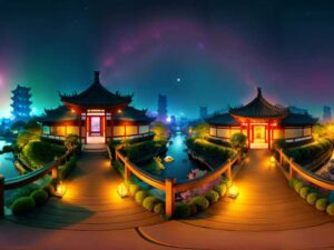 HDRI Chinese Garden 8k