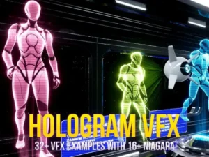 HOLOGRAM VFX With Niagara