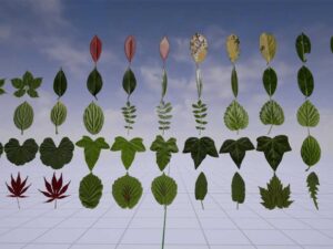 Klian Photorealistic Leaves Foliage Pack 4K