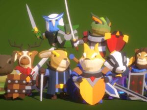 Knight of Animal Modular Polyart