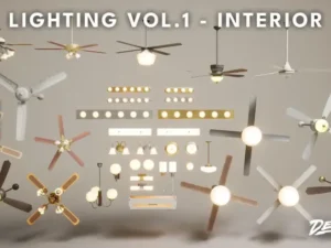 Lighting VOL 1 Interior Nanite and Low Poly
