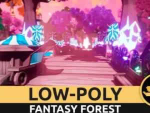 LOW POLY Fantasy Forest