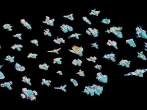 LOW POLY SPACESHIPS