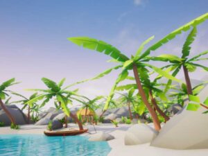 Lowpoly Style Tropical Pack
