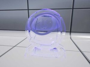 Lucid Bubble Material