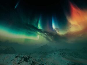 Matte Painting Skybox Pack Aurora Skies