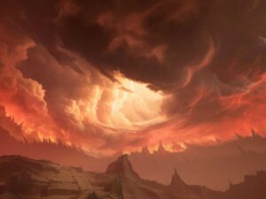 Matte Painting Skybox Pack Demonic Skies