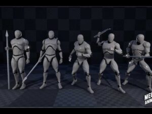 Mega Spear Animation Pack