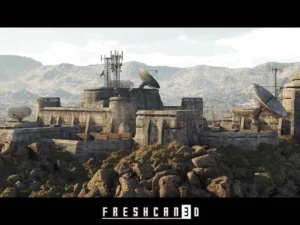 Military Outpost and Bunker Environment Military Base Military Bunker