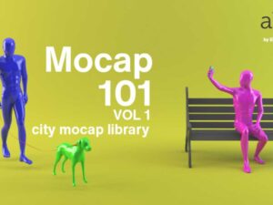 MOCAP 101 ANIMATIONS VOL 01 CITY PEOPLE