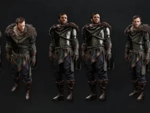 Modular Knight Male Humans Fantasy Collection