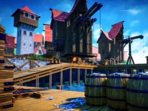 Modular Medieval Docks Medieval Town Medieval Docks Interiors Included
