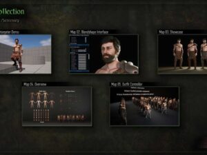 Modular Mercenary Male Humans Fantasy Collection