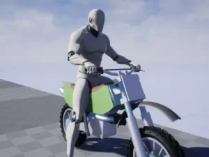 Motorbike Interact Animations Pack