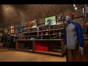 Motorbike Shop Environment