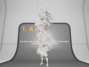 Niagara Dissolve Absorption Effect