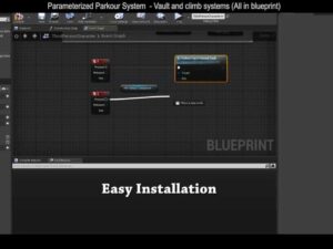 Parametrized Parkour Climb and Vault System RM