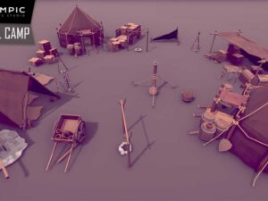 POLY Medieval Camp