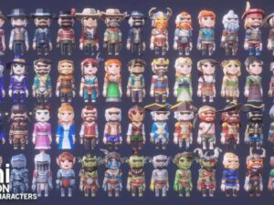 POLYGON MINI Fantasy Character Pack