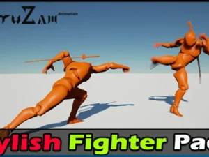 Powerful Fighter Pack Can be used with my Sword Pack