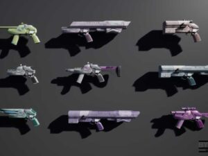 Procedural Weapons Guns Alpha Class