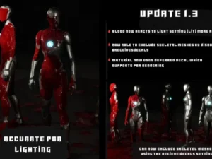 Realistic Blood VFX Niagara Blood Effects Gore Effects Blood