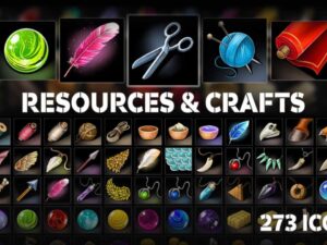Resources And Craft Icons
