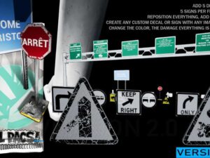 Road Sign Billboard Generator Pack