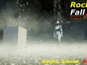 Rock Fall Niagara with Sound