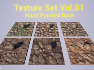 Rock Vol 01 Hand Painted Textures
