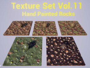 Rocks Vol 11 Hand Painted Texture Pack
