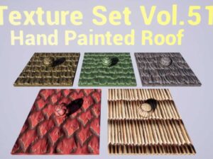 Roof Vol 51 Hand Painted Textures