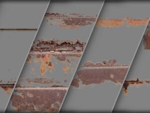 Rusty metal Decals Vol 6