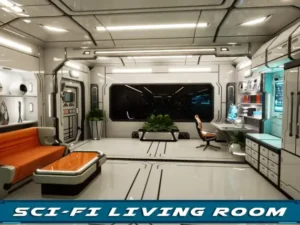 Sci-Fi Living Room