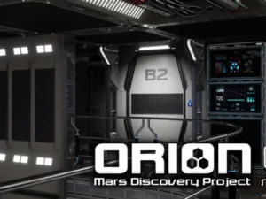 Sci-Fi Orion Mars Living Quarters