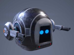 Sci-fi Space Drone