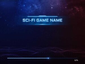 Sci-fi UI Pro Blue Theme