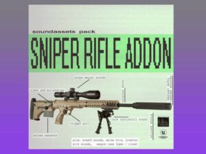 Sniper Rifle Add on Sound Assets