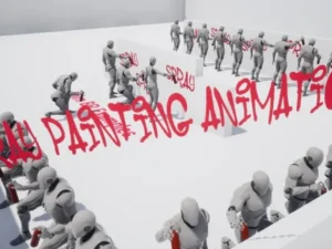 Spray Painting Animations